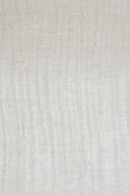 Load image into Gallery viewer, Anaya, Double Weave Linen Throw Blanket Natural Beige