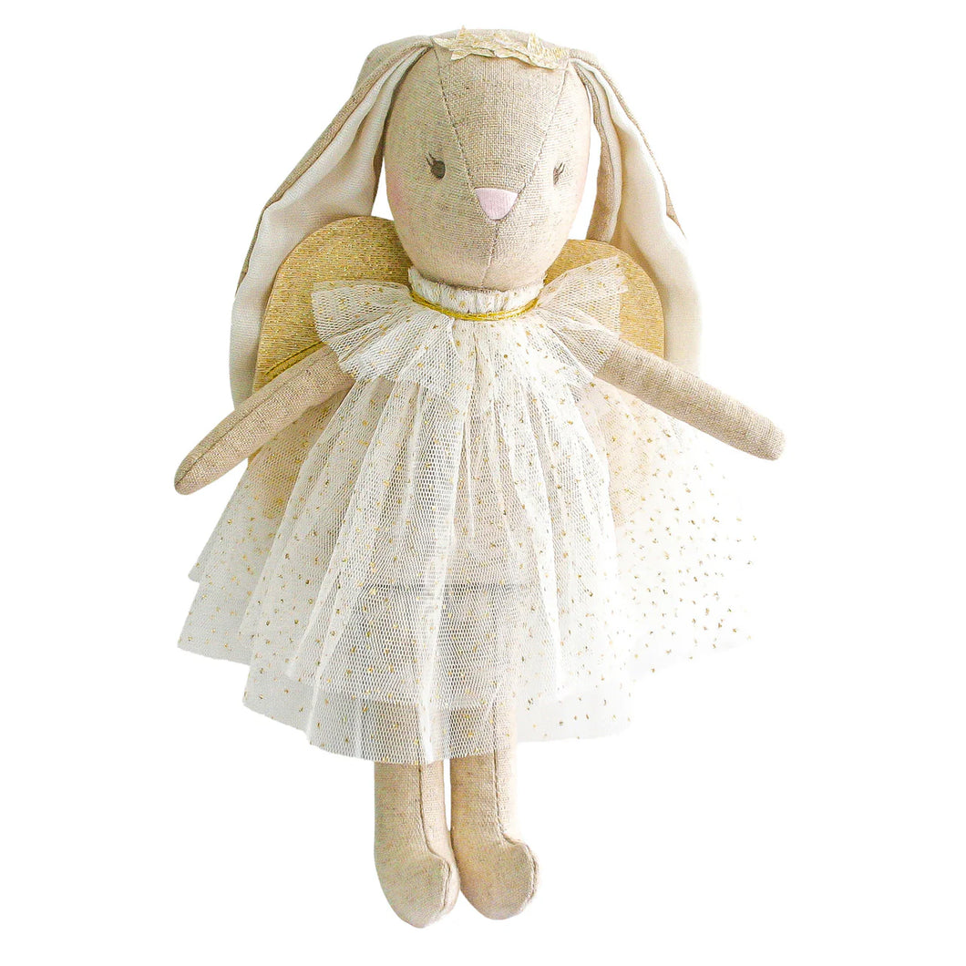 Alimrose, Mini Angel Bunny, Ivory