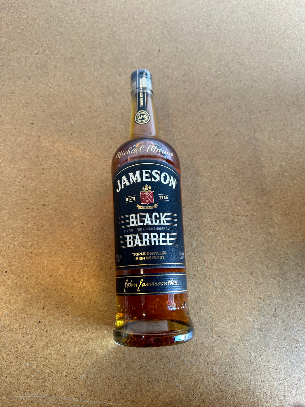 Jameson Black Barrel Irish Whiskey – 750mL