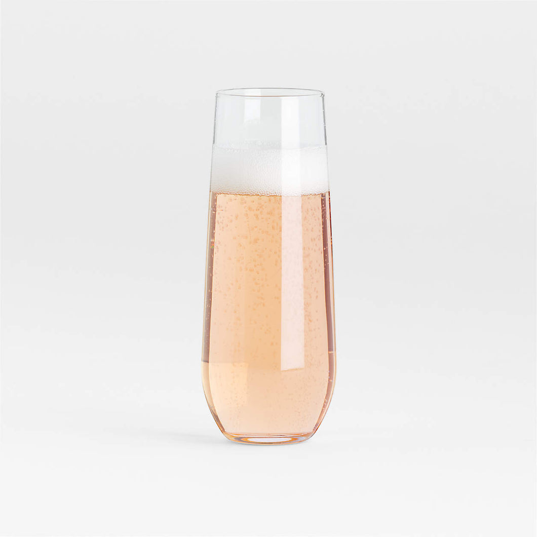 Stemless Champagne Flutes