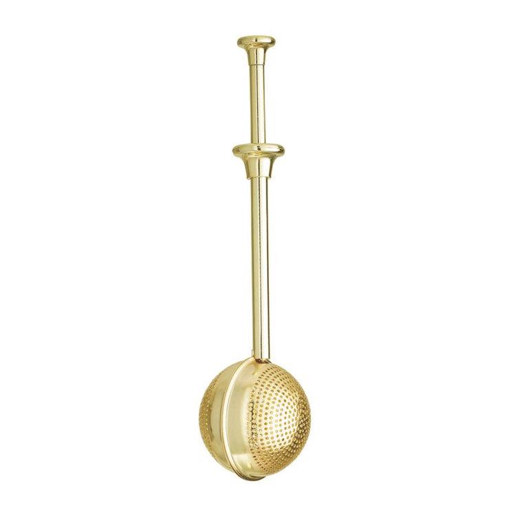 Loose Leaf Tea Strainer, Gold