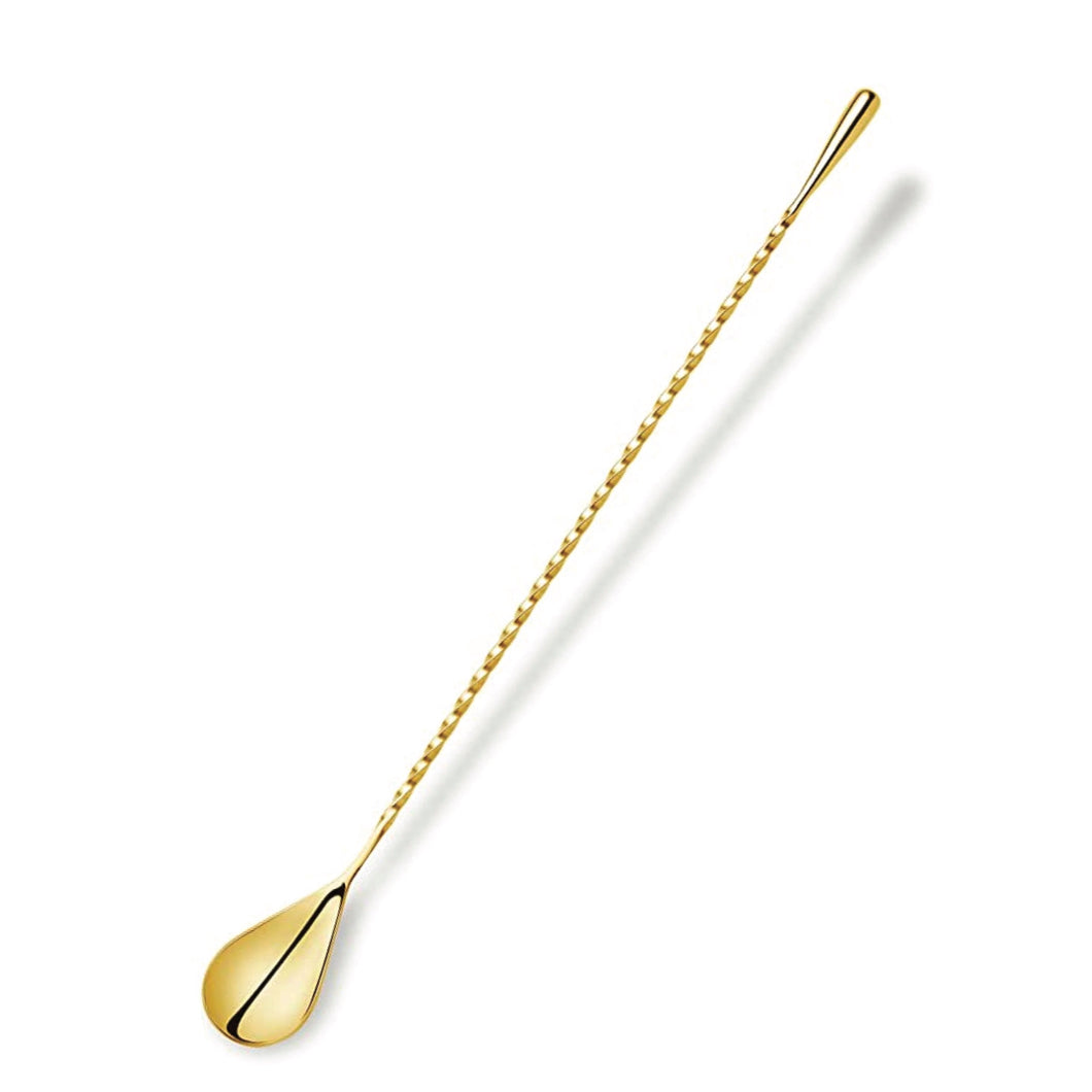 Crate & Barrel, Gold Bar Spoon